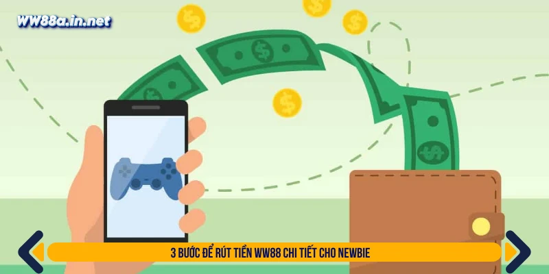 3 bước để rút tiền WW88 chi tiết cho newbie