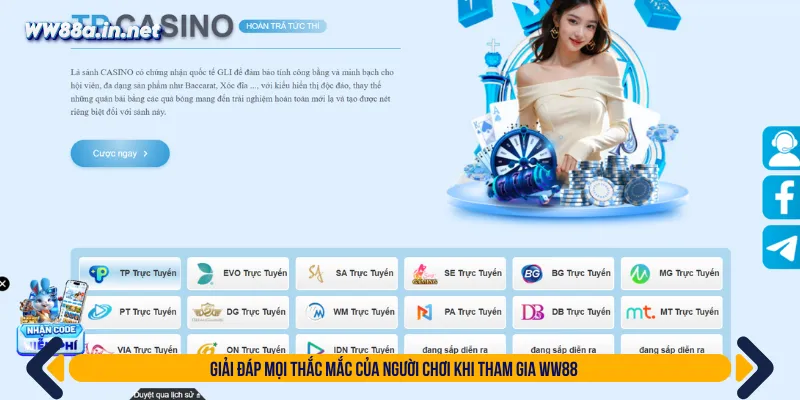 Giải đáp tại WW88 đảm bảo sự hài lòng tối đa