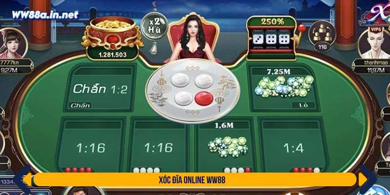 Xóc đĩa online WW88