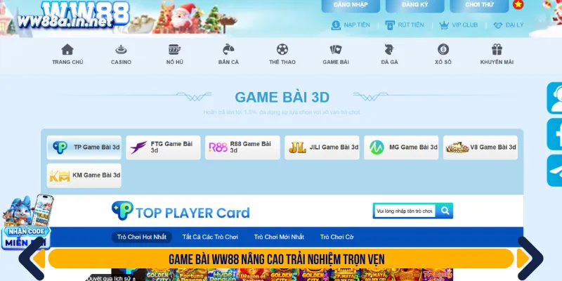 Game bài luôn mang đến trải nghiệm đầy kịch tính